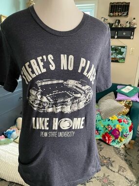 Bella Canvas Heather Navy Unisex Crewneck Tee